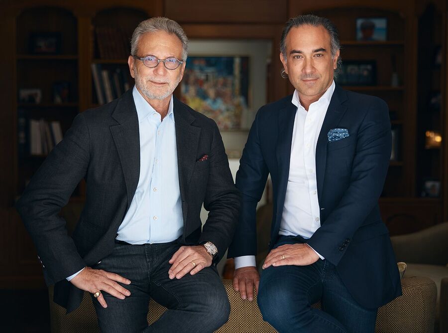 Photograph of Pascal Levensohn and Nicolas Rosenthal